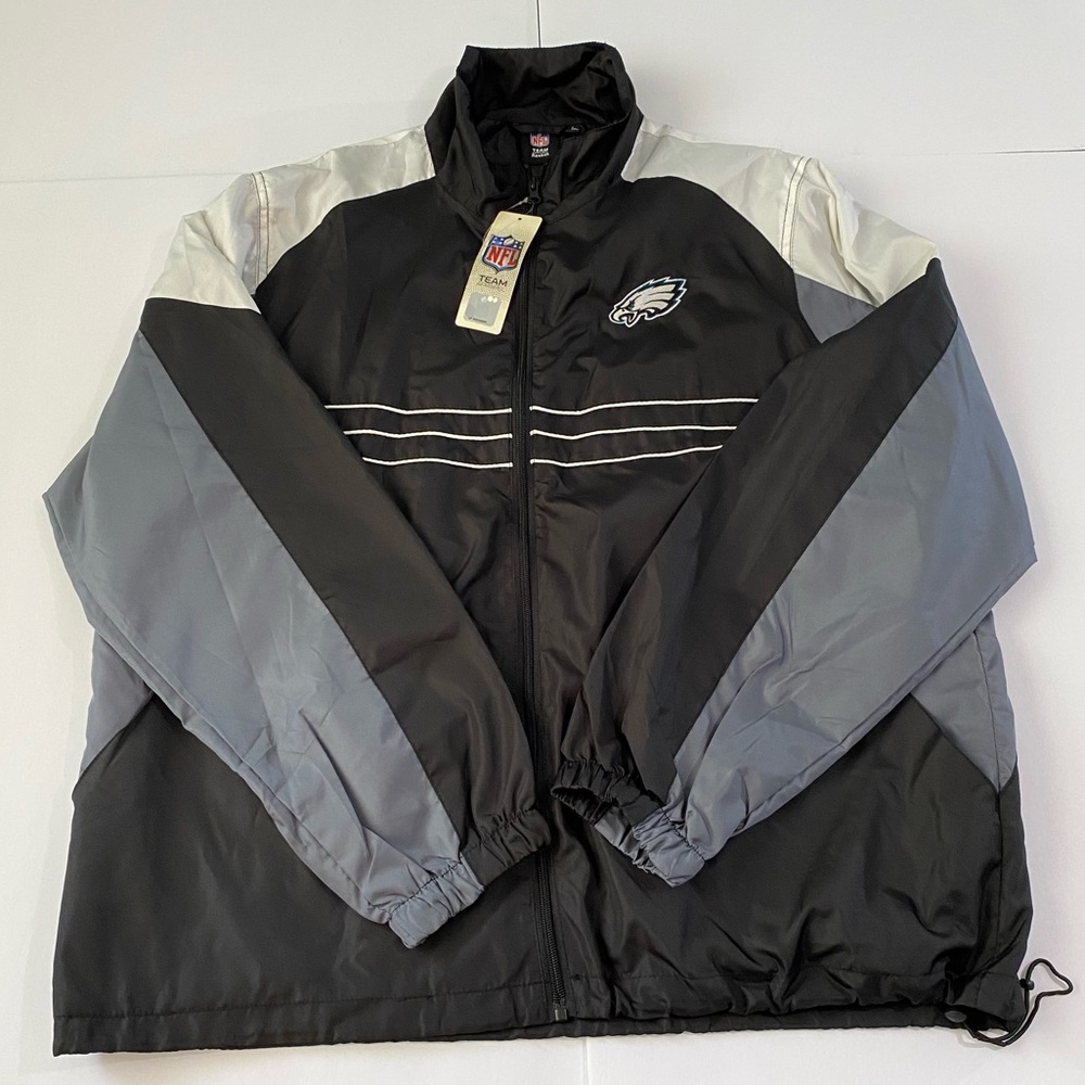 Philadelphia Eagles NFL Reebok Sports Illustrated Mens Windbreaker Jacket Large